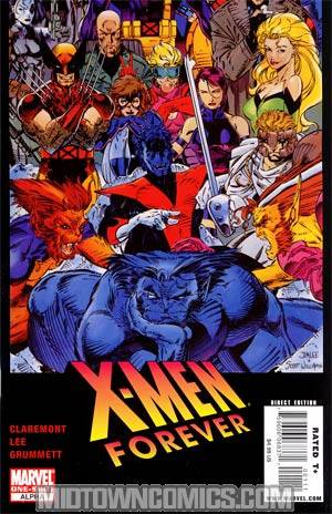 X-Men Forever Alpha (One Shot) #1 Cover A Bottom Half Cover