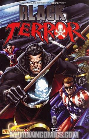 Black Terror Vol 3 #4 Regular Mike Lilly Black Terror Cover