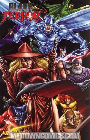 Black Terror Vol 3 #4 Cover C Regular Mike Lilly Masquerade Cover