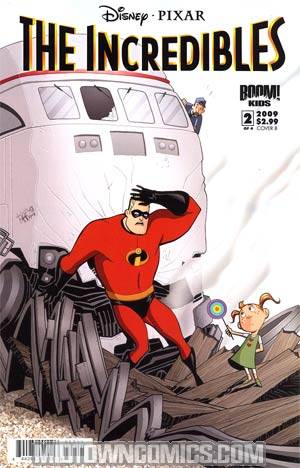 Disney Pixars Incredibles Family Matters #2 Cover B 1st Ptg Regular Cover