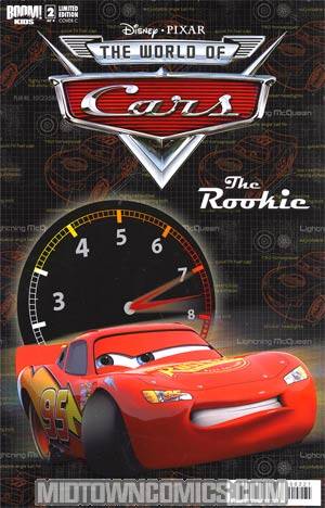 Disney Pixars World Of Cars The Rookie #2 Cover C Incentive Variant Cover