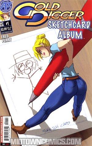 Gold Digger Sketchcard Album #1