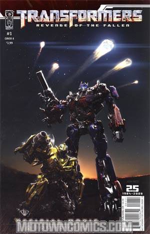 Transformers Revenge Of The Fallen Movie Adaptation #1 Cover A