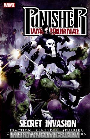 Punisher War Journal Vol 5 Secret Invasion TP Book Market Punisher War Journal Vol 5 Spine