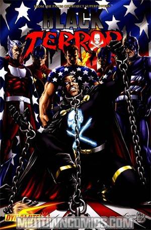 Black Terror Vol 3 #4 Regular Mike Lilly Full Team Cover