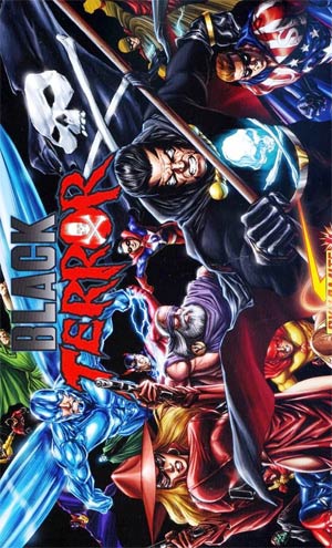 Black Terror Vol 3 #4 Regular Mike Lilly Full Team Cover