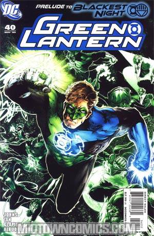 Green Lantern Vol 4 #40 Cover C 2nd Ptg (Blackest Night Prelude)