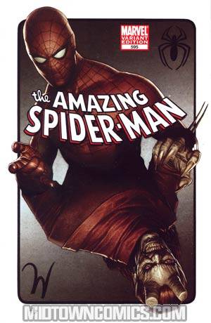Amazing Spider-Man Vol 2 #595 Cover B Incentive Adi Granov Variant Cover (Dark Reign Tie-In) 