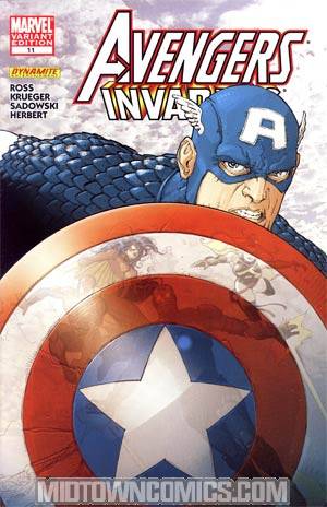 Avengers Invaders #11 Incentive Mario Alberti Variant Cover