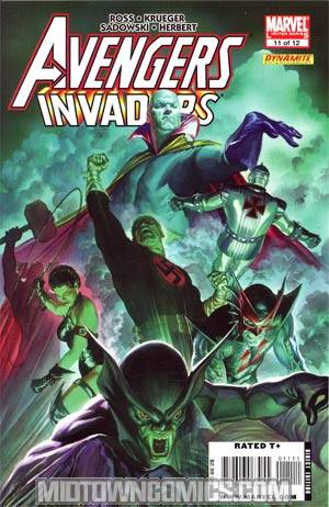 Avengers Invaders #11 Regular Alex Ross Cover