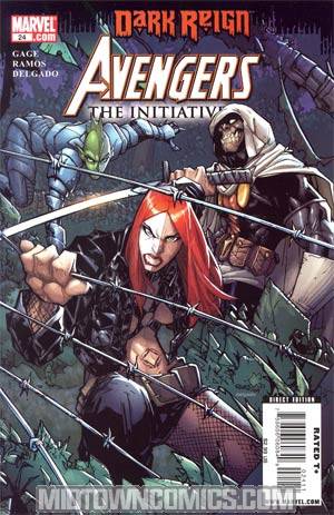 Avengers The Initiative #24 (Dark Reign Tie-In)