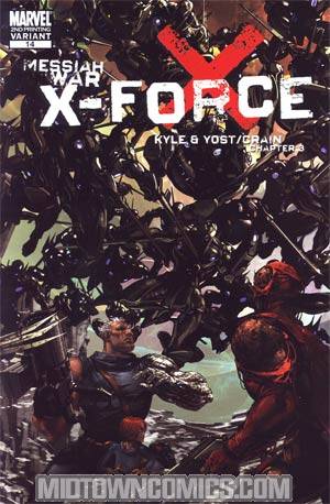 X-Force Vol 3 #14 2nd Ptg Clayton Crain Variant Cover (Messiah War Part 3)