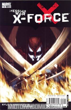 X-Force Vol 3 #15 Kaare Andrews Cover (Messiah War Part 5)