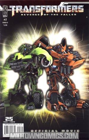 Transformers Revenge Of The Fallen Movie Adaptation #2 Cover B Photo Cover