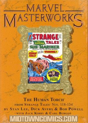 Marvel Masterworks Human Torch Vol 2 HC Variant Dust Jacket