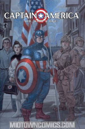 Captain America Red White & Blue HC