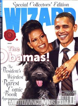 Wizard Comics Magazine #213 Barack Obama Cvr