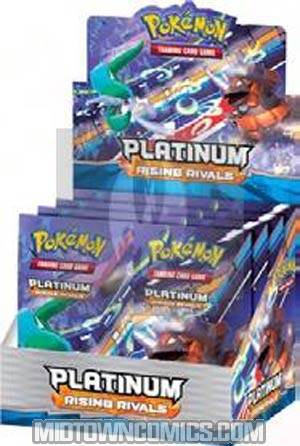 Pokemon Platinum Rising Rivals Theme Deck Display