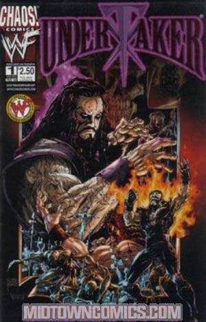 Undertaker Preview Cover C DF Exclusive Red Foil Cover