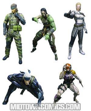Metal Gear Solid Series 2 Complete 5-Figure Set