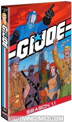 GI Joe A Real American Hero Season 1.1 DVD