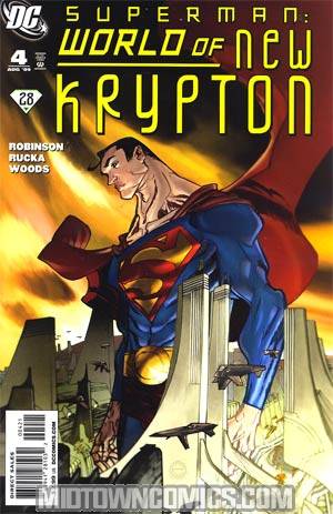 Superman World Of New Krypton #4 Incentive Eric Canete Variant Cover