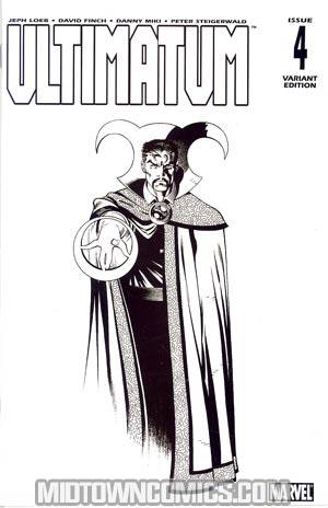 Ultimatum #4 Cover D Incentive Ed McGuinness Sketch Variant Cover
