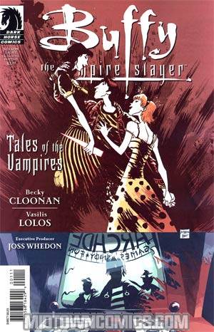 Buffy The Vampire Slayer Tales Of The Vampires One Shot Gabriel Ba & Fabio Moon Cover