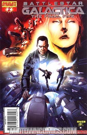 Battlestar Galactica Final Five #2 Cover E Nigel Raynor Foil Cover