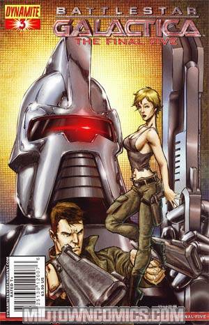 Battlestar Galactica Final Five #3 Cover A Mel Rubi Cover