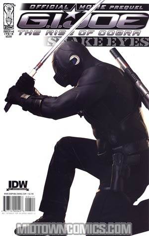 GI Joe Movie Prequel #4 Snake Eyes Photo Cover