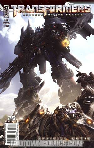 Transformers Revenge Of The Fallen Movie Adaptation #3 Cover A
