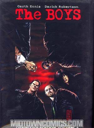 Boys Definitive Edition Vol 1 HC High-End Edition Signed With Hand-Drawn Sketch