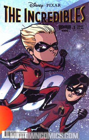 Disney Pixars Incredibles Family Matters #1 Cover I 2nd Ptg Dash & Violet