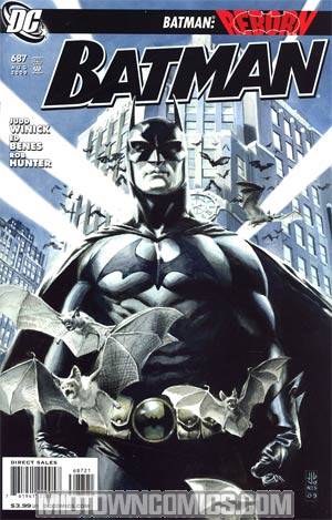 Batman #687 Cover B Incentive JG Jones Variant Cover (Batman Battle For The Cowl Epilogue)