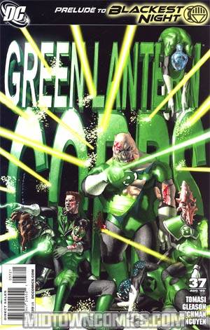 Green Lantern Corps Vol 2 #37 Cover B Incentive Rodolfo Migliari Variant Cover (Blackest Night Prelude)
