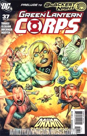 Green Lantern Corps Vol 2 #37 Cover A Regular Patrick Gleason Cover (Blackest Night Prelude)