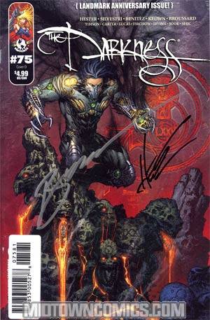 Darkness Vol 3 #75 Cover E Michael Broussard (#11) Signed By Creative Team