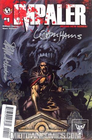 Impaler Vol 2 #1 Sheldon Mitchel Cover Signed Edition