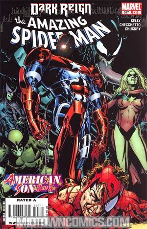 Amazing Spider-Man Vol 2 #597 Cover A 1st Ptg Regular Cover (Dark Reign Tie-In)
