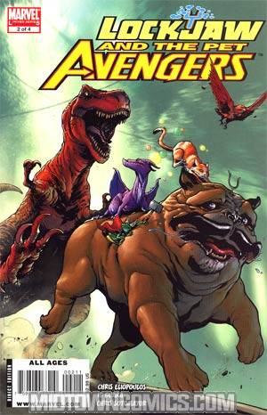 Lockjaw And The Pet Avengers #2 Regular Karl Kerschl Cover