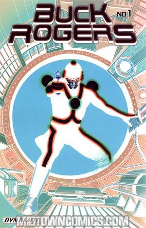 Buck Rogers Vol 4 #1 Incentive John Cassaday Negative Art Cover