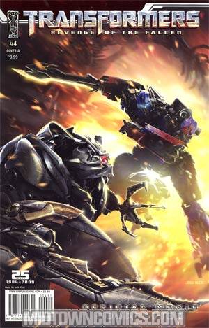 Transformers Revenge Of The Fallen Movie Adaptation #4 Cover A