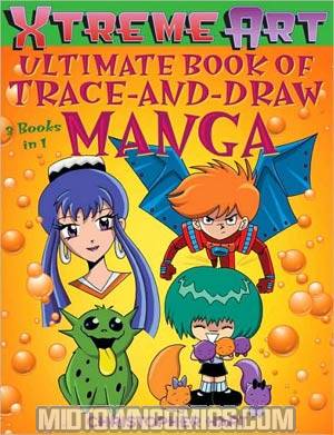 Xtreme Art Ultimate Book Of Trace-And-Draw Manga TP