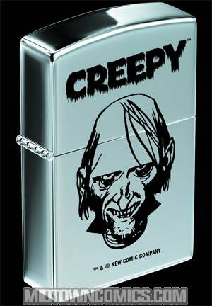 Creepy Zippo Lighter