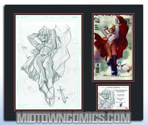 DC Cover Art Reproduction Print Power Girl