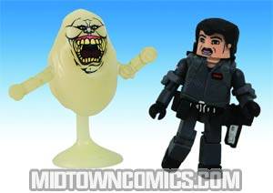 Ghostbusters Minimates Glow-In-The-Dark Slimer & Ray Stantz Previews Exclusive 2-Pack