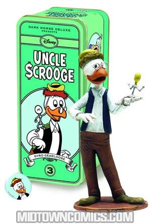 Uncle Scrooge Comics Character #3 Gyro Gearloose Mini Statue