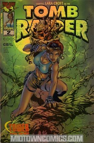 Tomb Raider #2 Cover B Tower Records Holofoil Variant Cover