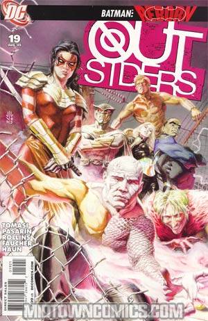 Outsiders Vol 4 #19 Incentive JG Jones Variant Cover